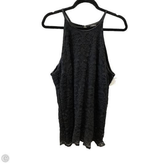 Top Sleeveless By Torrid In Black, Size: 2x