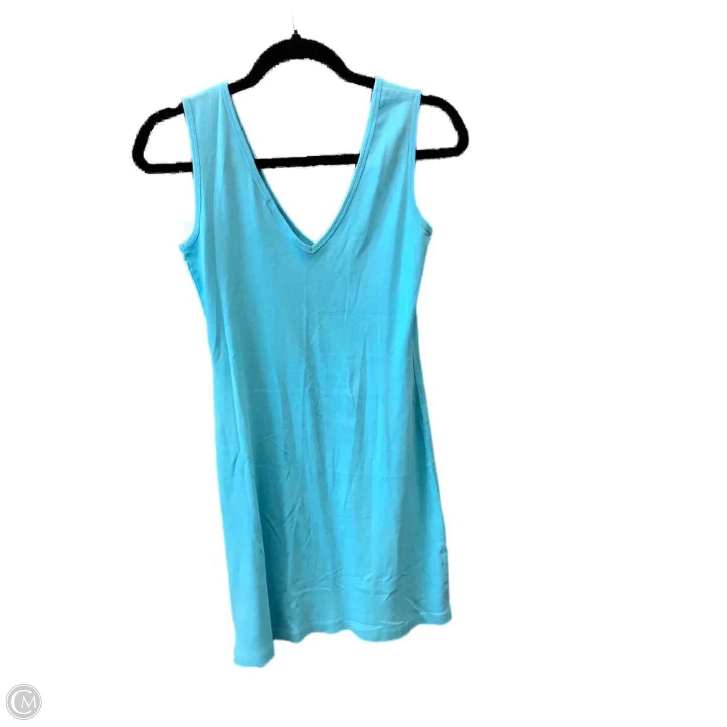 Dress Casual Short By Moda Intl In Blue, Size: M