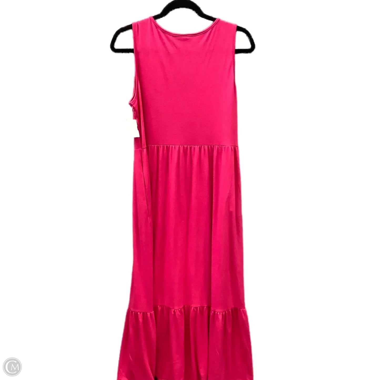 Dress Casual Midi By Clothes Mentor In Pink, Size: M