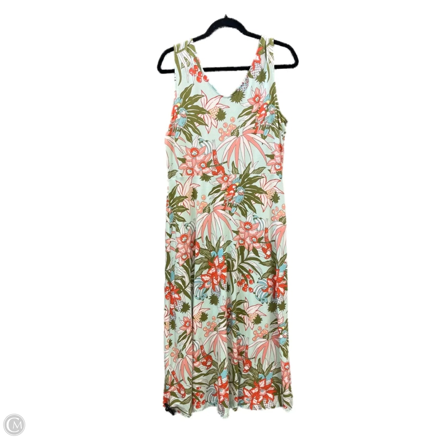 Dress Casual Midi By Talbots In Multi-colored, Size: Lp