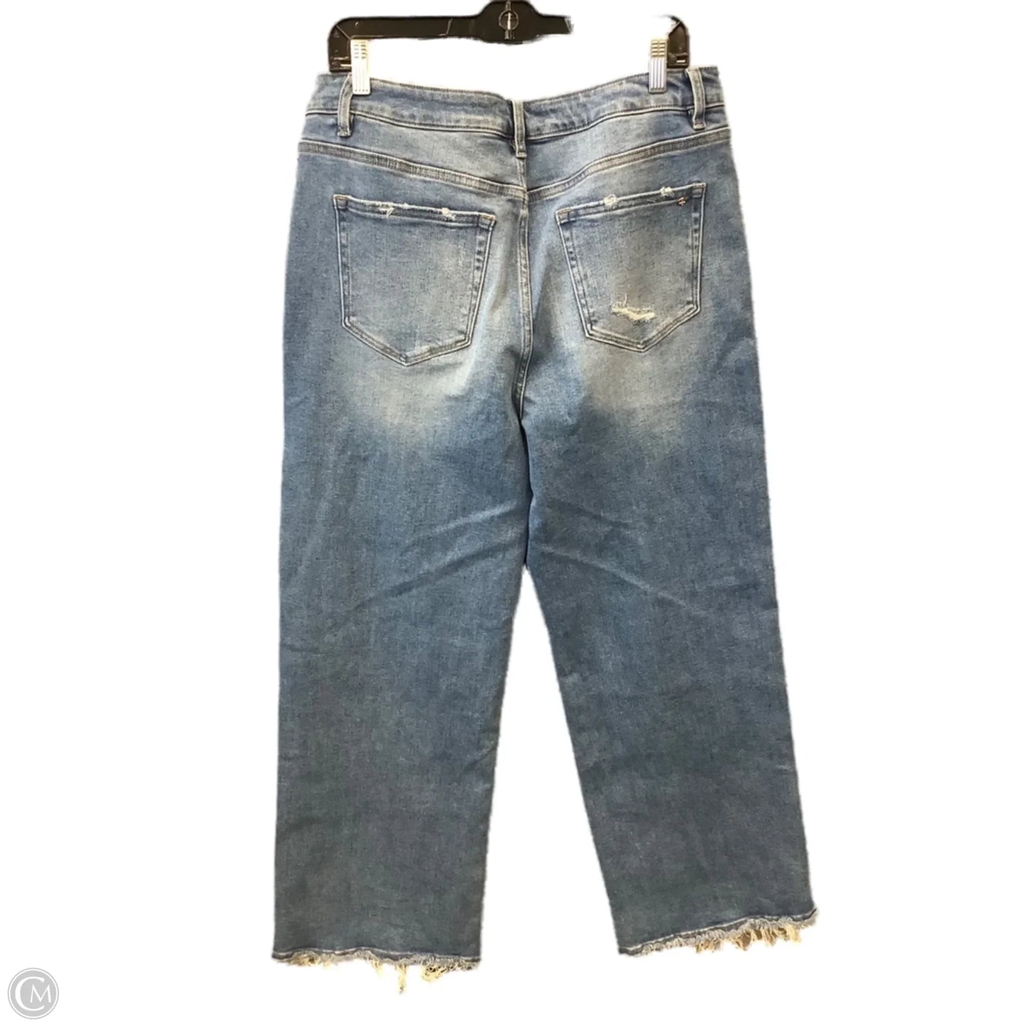 Jeans Wide Leg By Clothes Mentor In Blue Denim, Size: 14