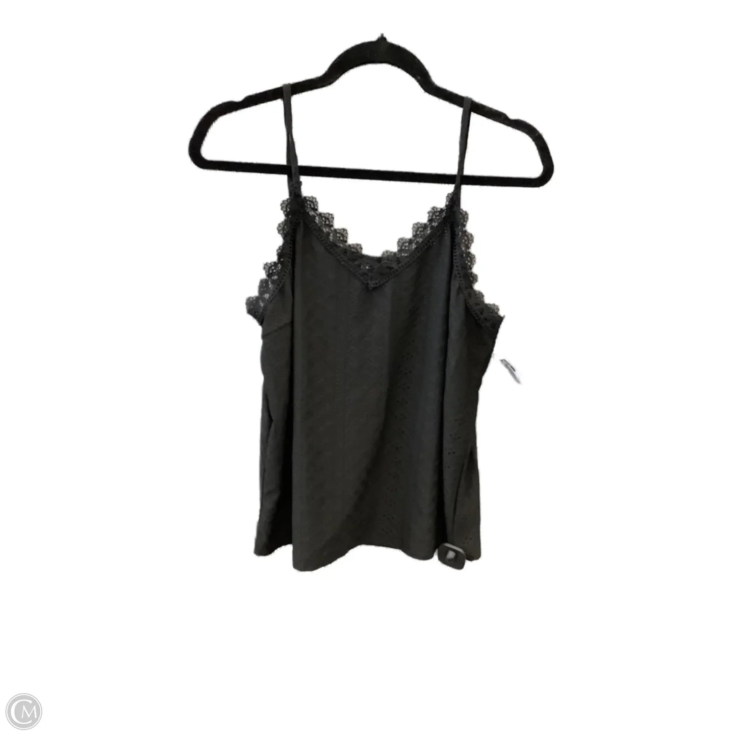 Top Sleeveless By Shein In Black, Size: Xl