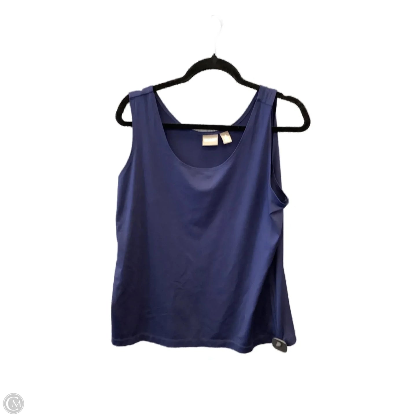 Tank Top By Chicos In Navy, Size: Xl