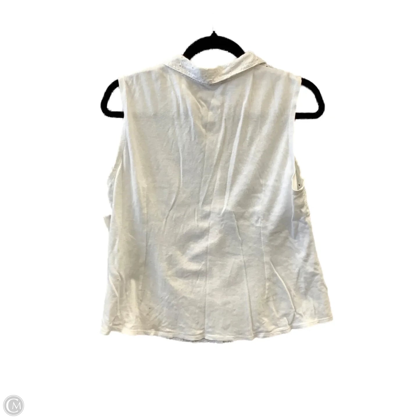 Top Sleeveless By Zac And Rachel In White, Size: L