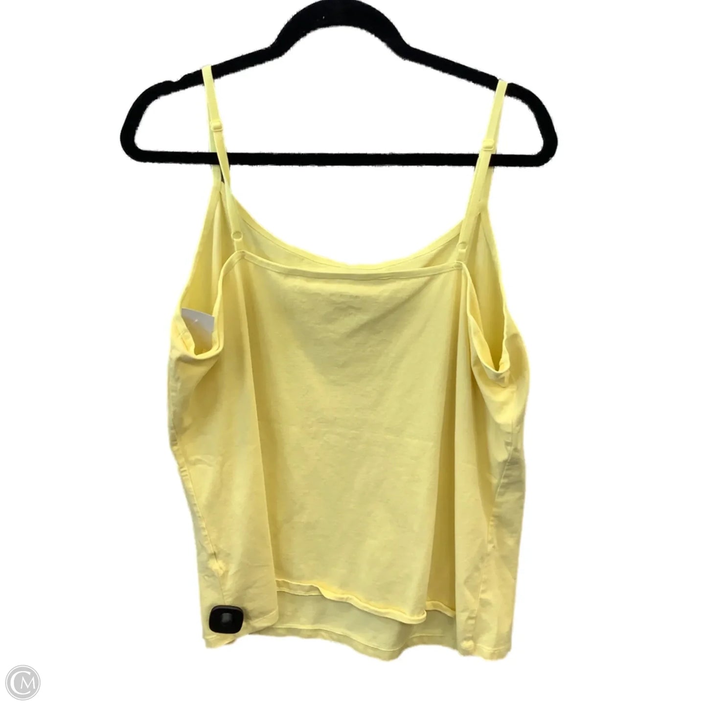 Top Cami By Cj Banks In Yellow, Size: 2x