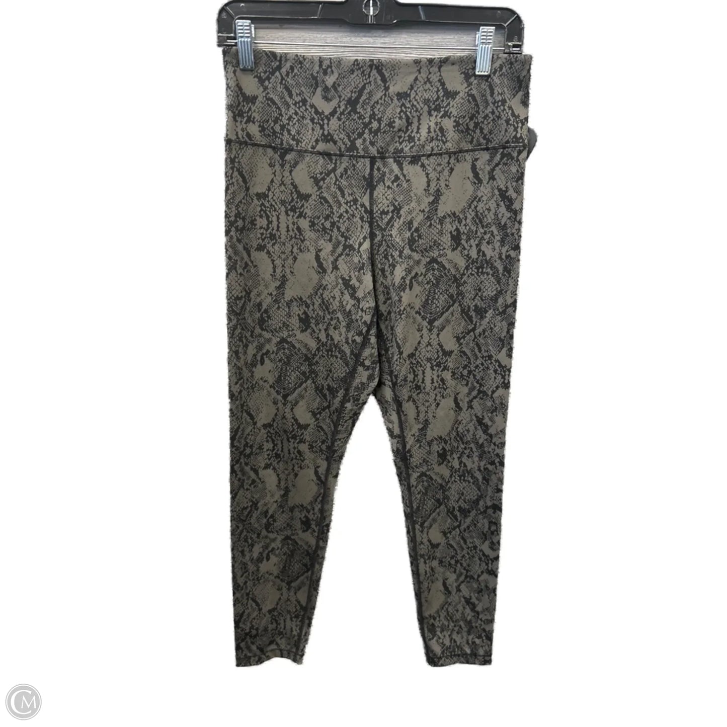 Athletic Leggings By Inc In Grey, Size: L