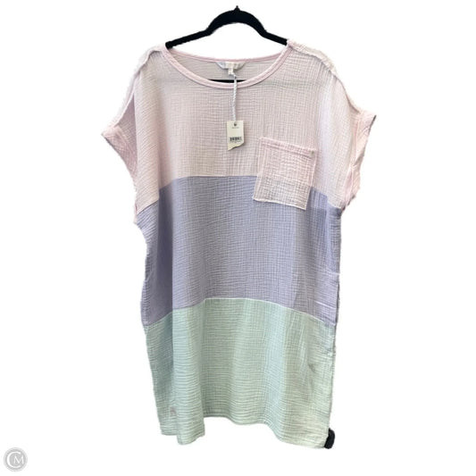 Dress Casual Midi By Simply Southern In Multi-colored, Size: M