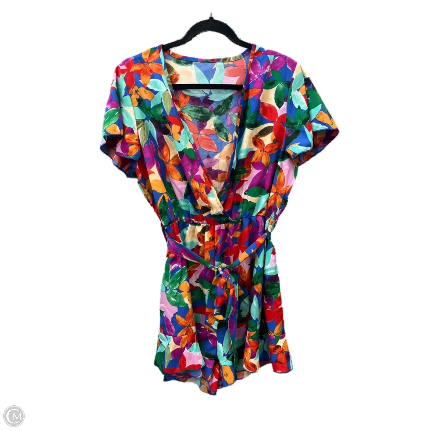Romper By Shein In Multi-colored, Size: Xl