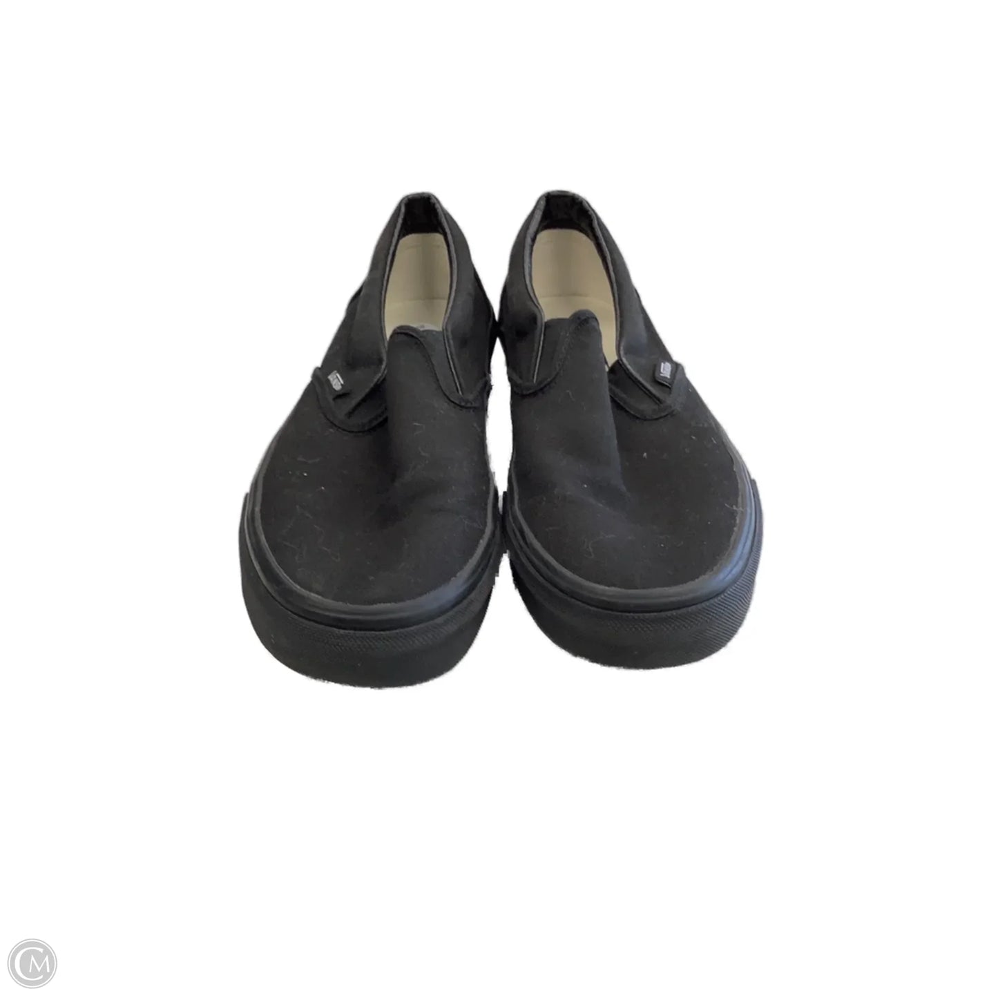 Shoes Sneakers By Vans In Black, Size: 8.5