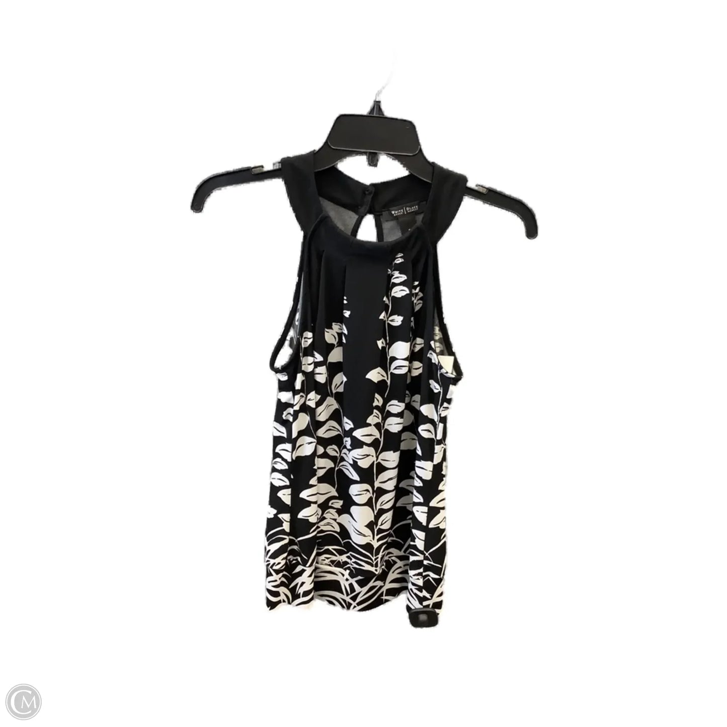 Top Sleeveless By White House Black Market In Black & White, Size: S