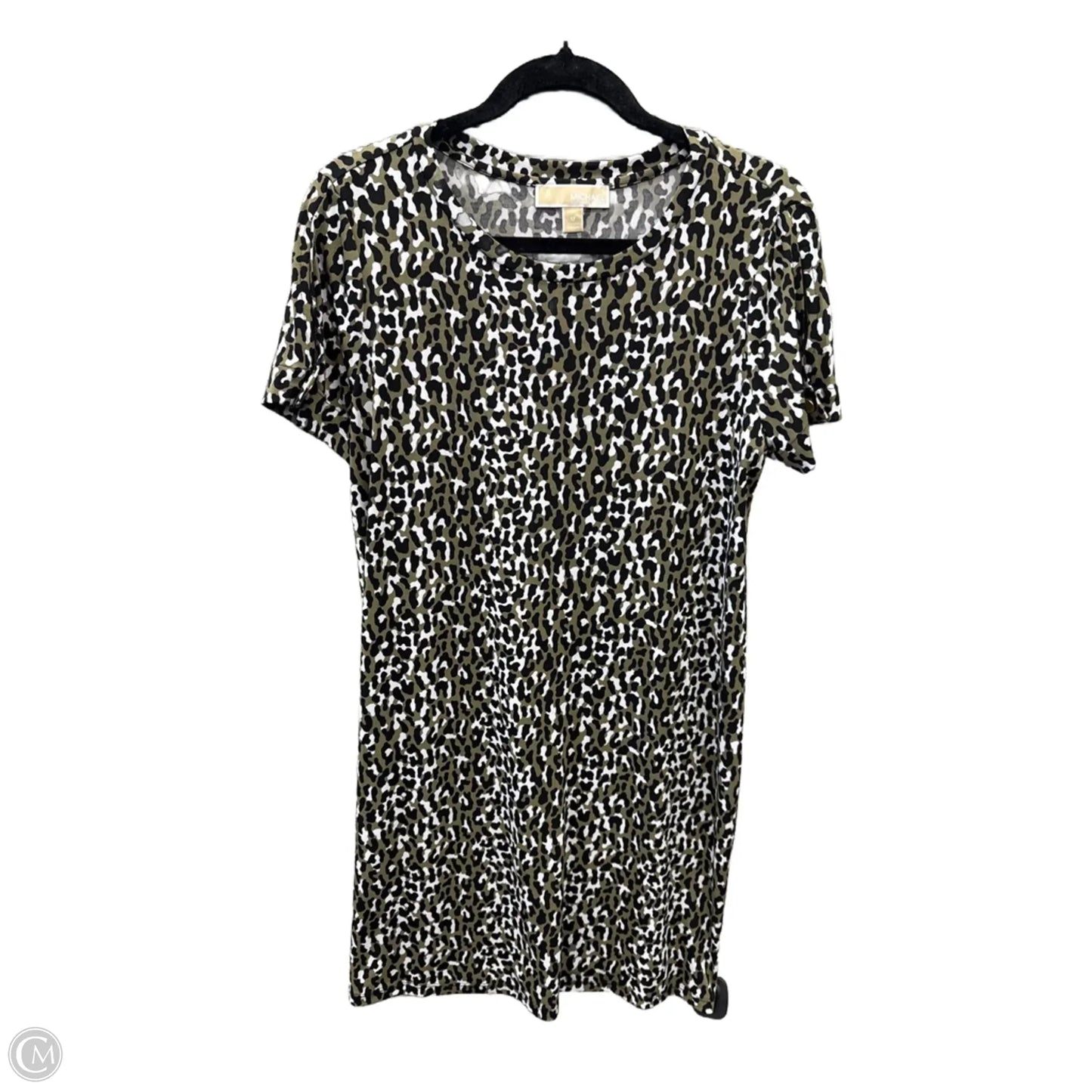 Dress Casual Midi By Michael By Michael Kors In Animal Print, Size: M