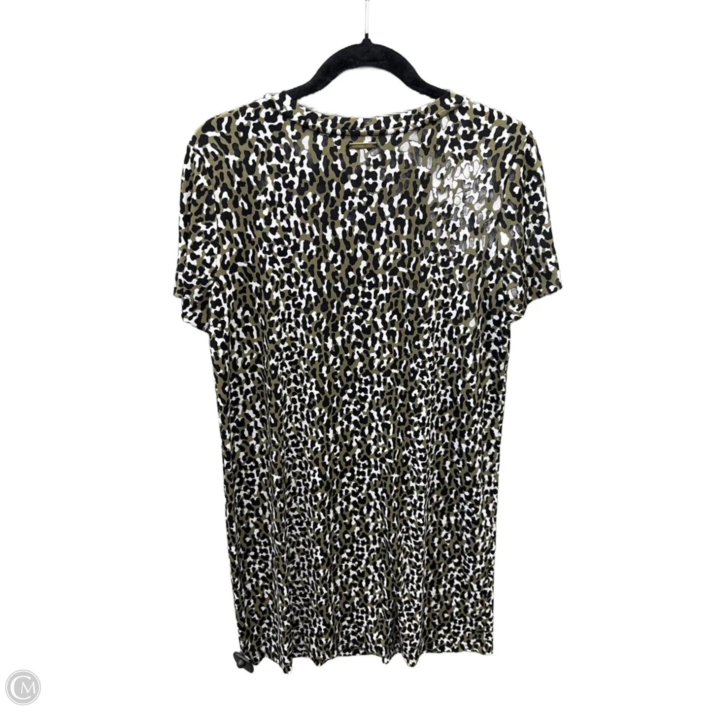 Dress Casual Midi By Michael By Michael Kors In Animal Print, Size: M