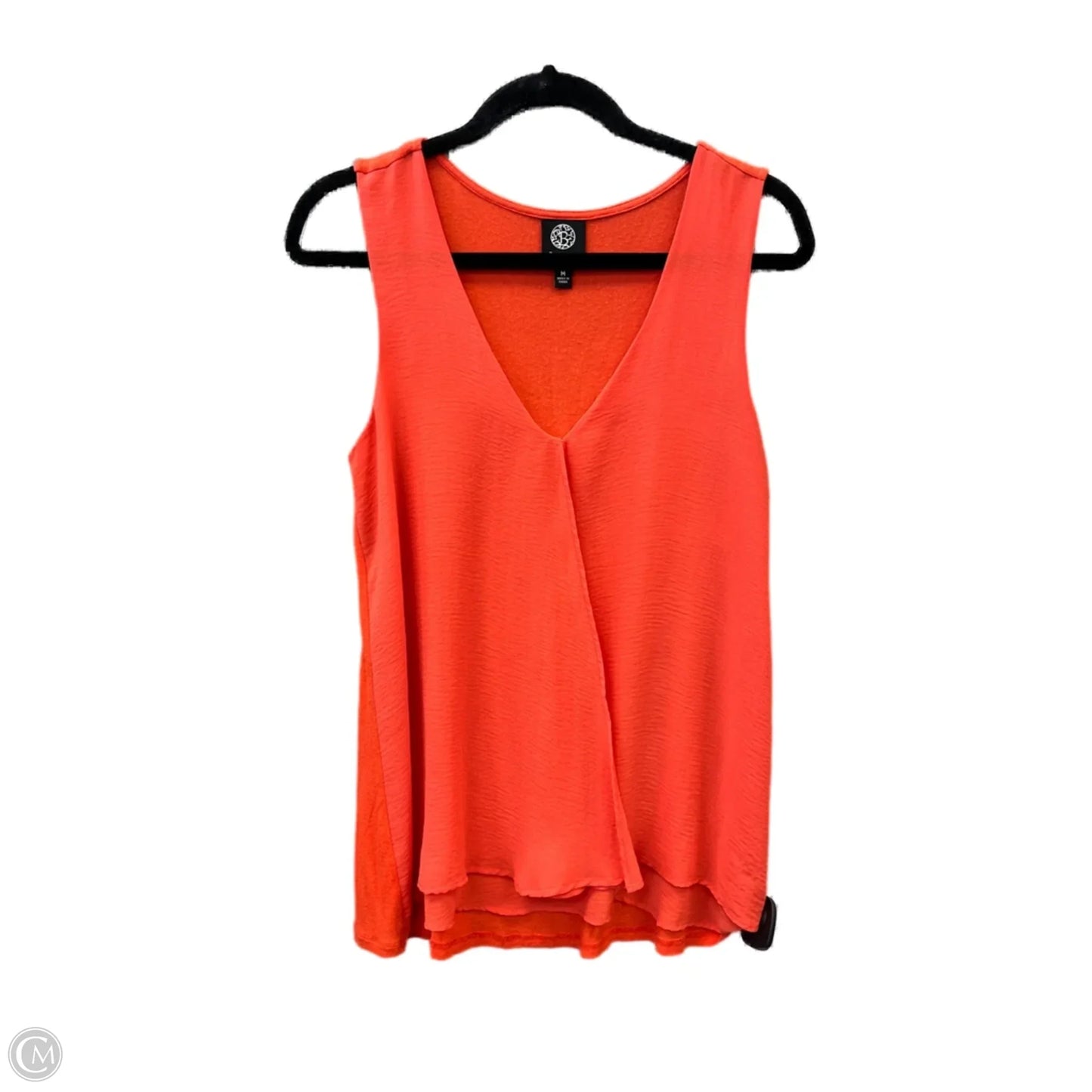 Top Sleeveless By Bobeau In Orange, Size: M
