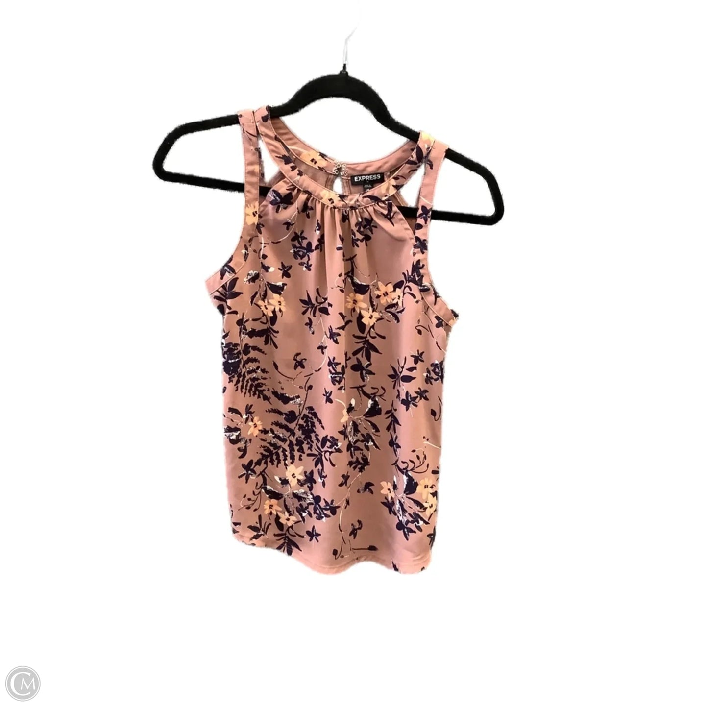 Top Sleeveless By Express In Pink, Size: Xs