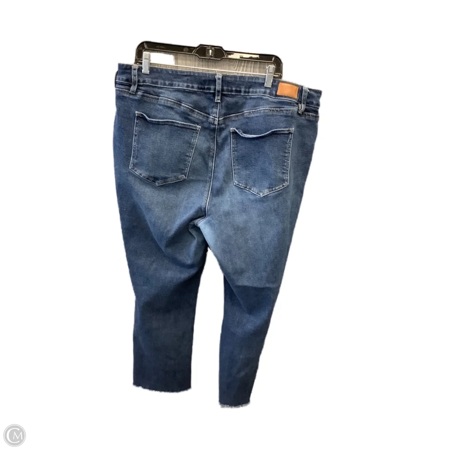 Jeans Straight By Royalty In Blue Denim, Size: 20