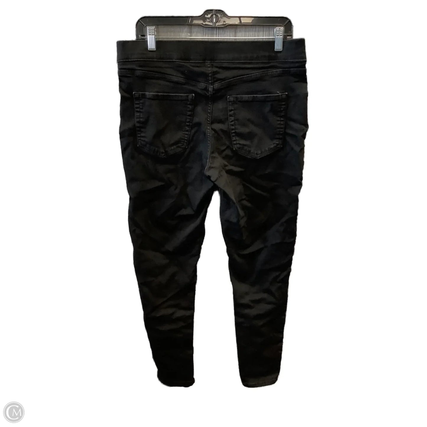 Jeans Skinny By Falls Creek In Black Denim, Size: 12