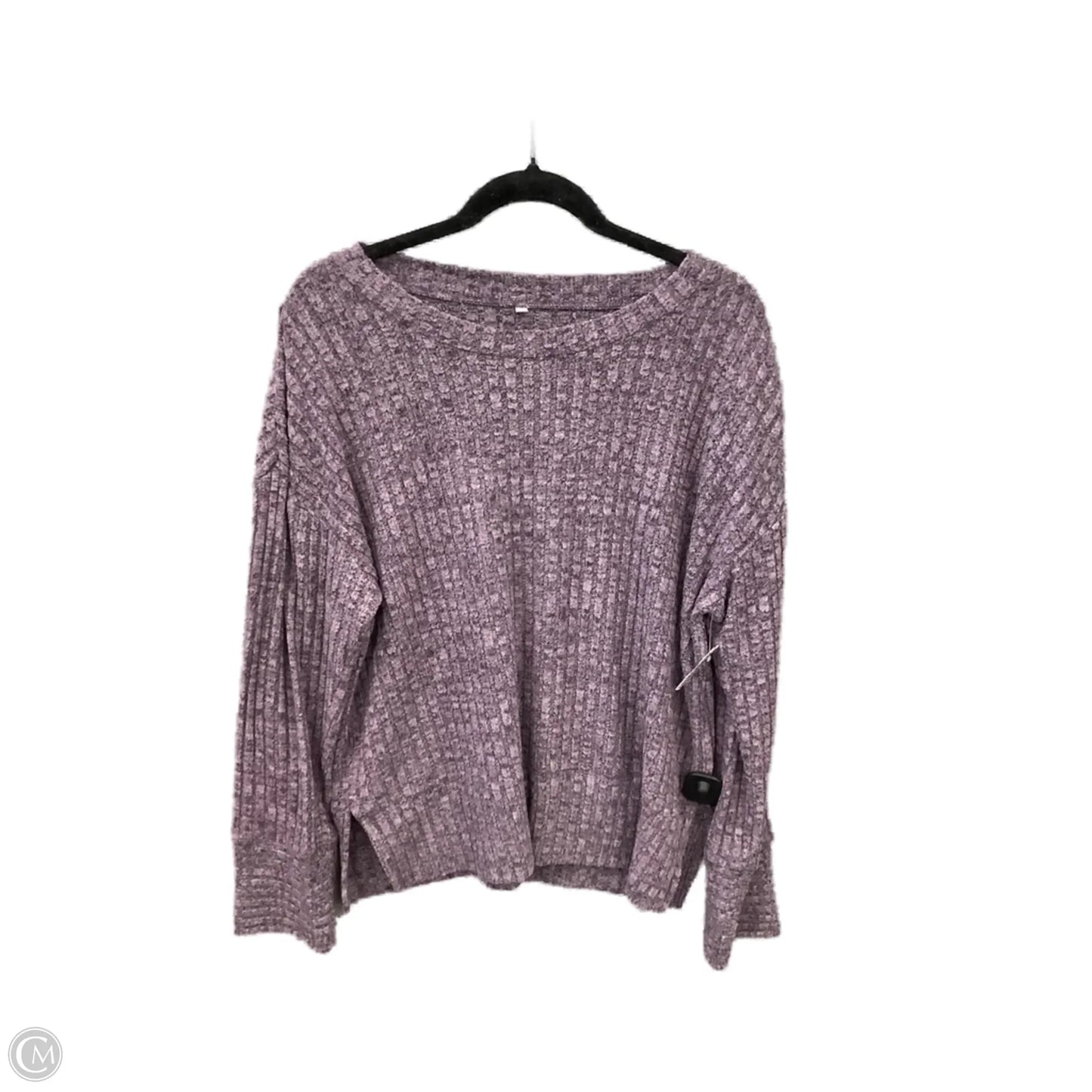 Top Long Sleeve By Clothes Mentor In Purple, Size: L