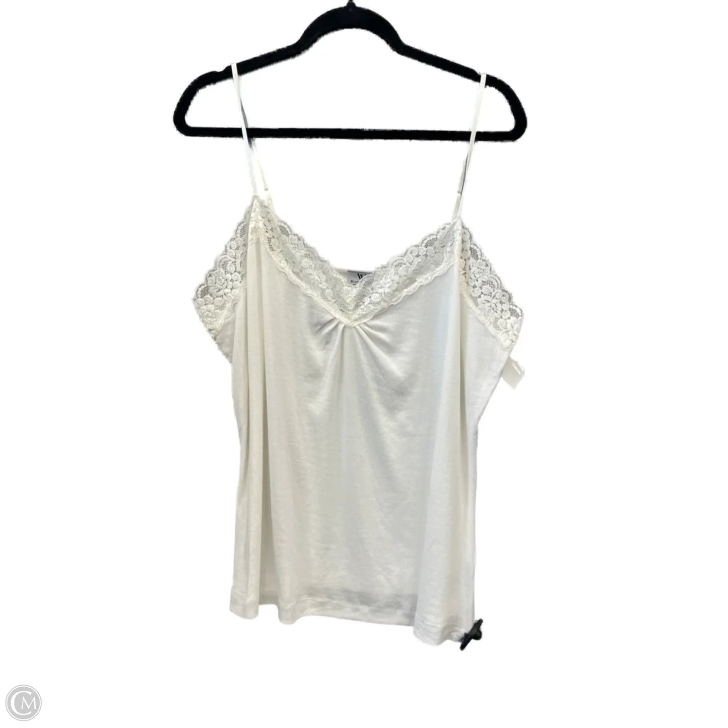Top Cami By Worthington In White, Size: 3x