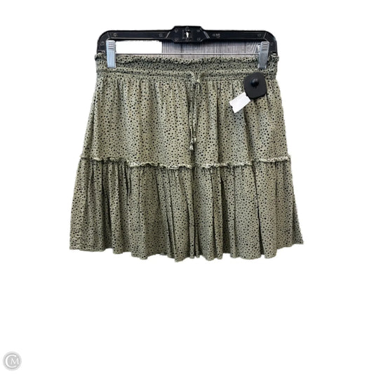 Skirt Mini & Short By Clothes Mentor In Green, Size: 4