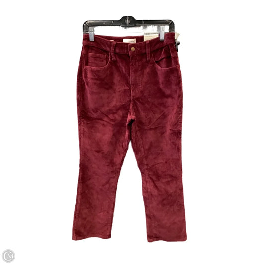 Pants Corduroy By Universal Thread In Maroon, Size: 8