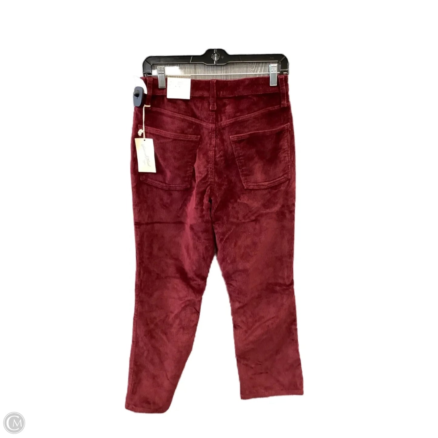 Pants Corduroy By Universal Thread In Maroon, Size: 8