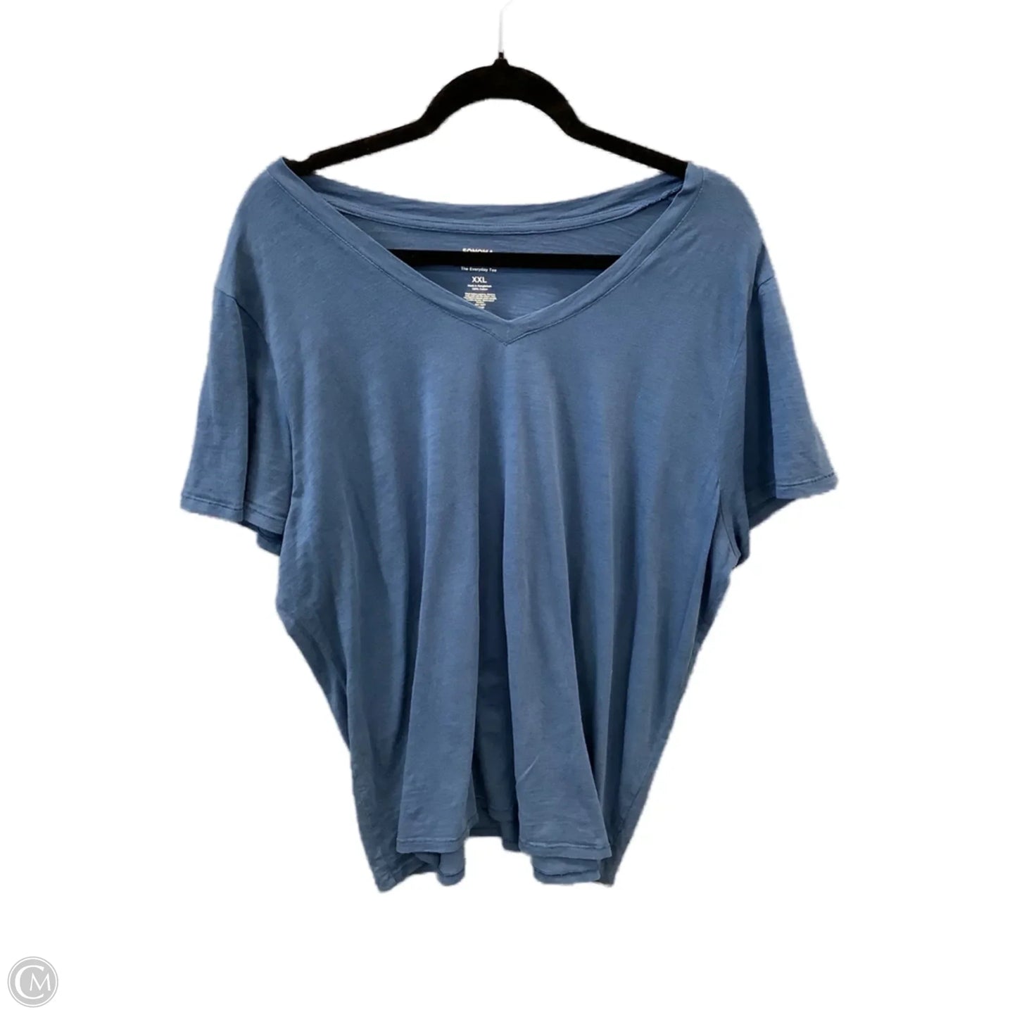 Top Short Sleeve Basic By Sonoma In Blue, Size: Xxl