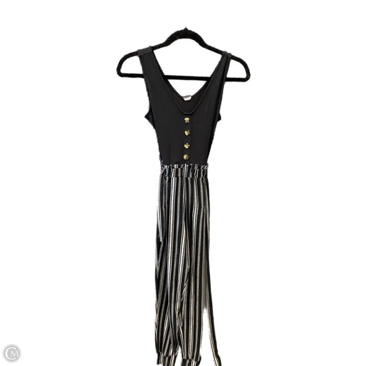 Jumpsuit By Clothes Mentor In Striped Pattern, Size: S