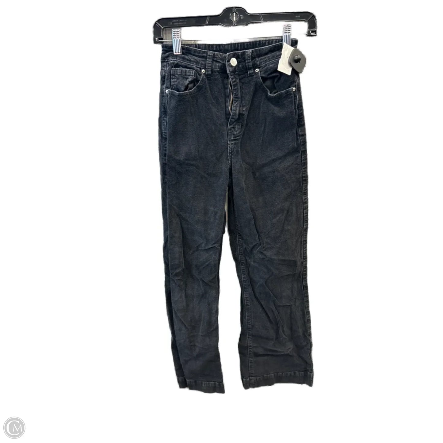 Pants Corduroy By Shein In Black, Size: 0