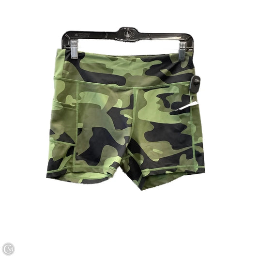 Athletic Shorts By Zyia In Camouflage Print, Size: Xl