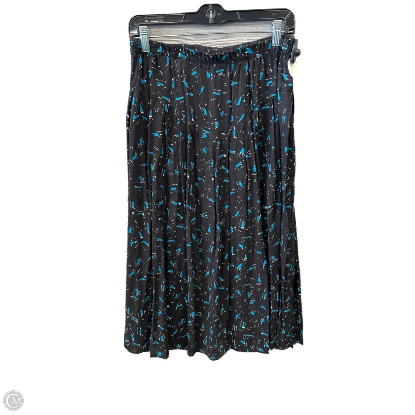 Skirt Midi By Clothes Mentor In Black & Brown, Size: 12