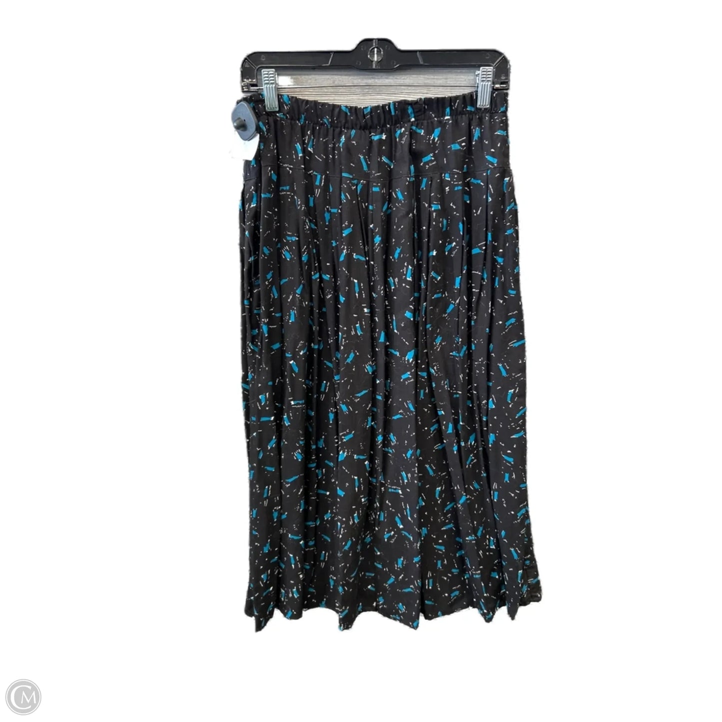 Skirt Midi By Clothes Mentor In Black & Brown, Size: 12