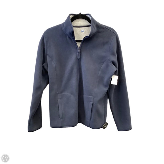 Athletic Jacket By Sjb Active In Navy, Size: M