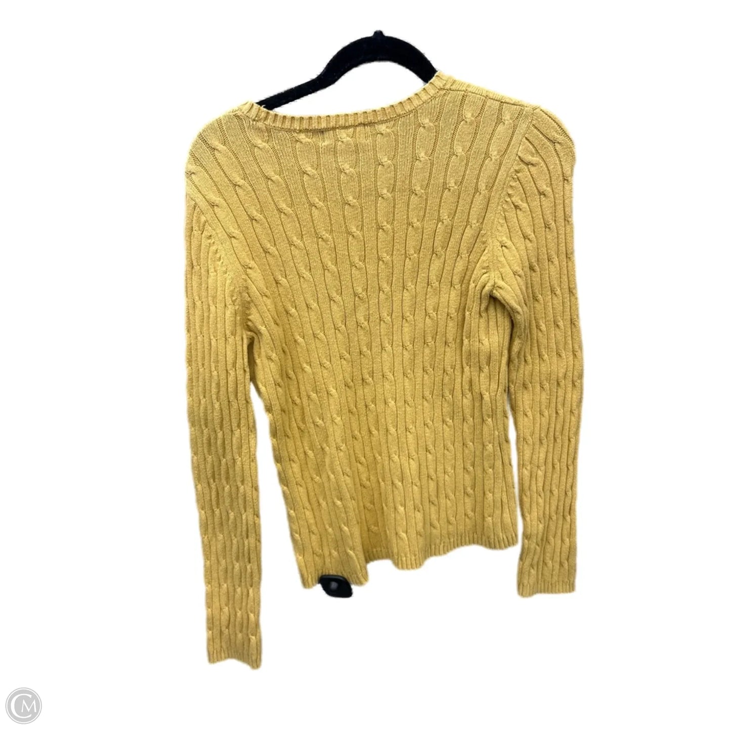 Sweater By St Johns Bay In Yellow, Size: M