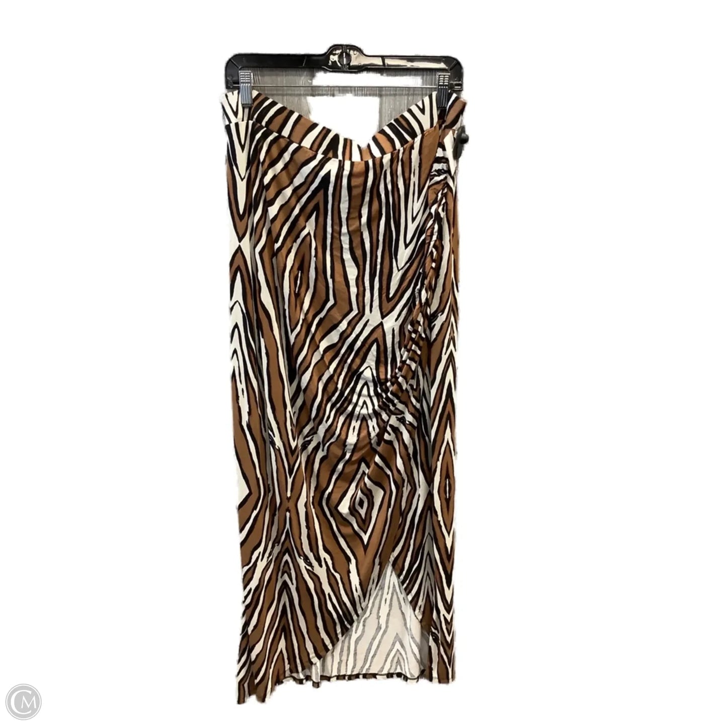 Skirt Maxi By Worthington In Brown, Size: 14