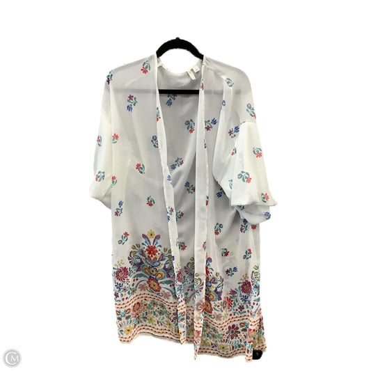 Kimono By Cato In White, Size: S