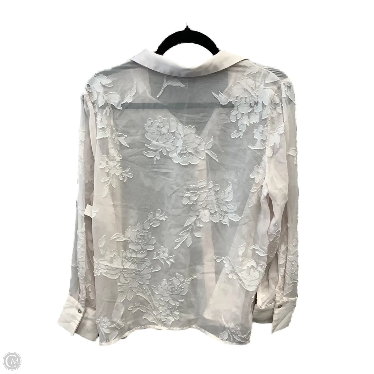 Top Long Sleeve By Rachel Zoe In Pink, Size: L