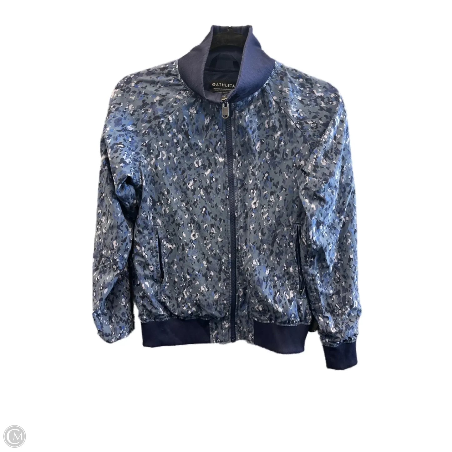 Athletic Jacket By Athleta In Blue, Size: Xs