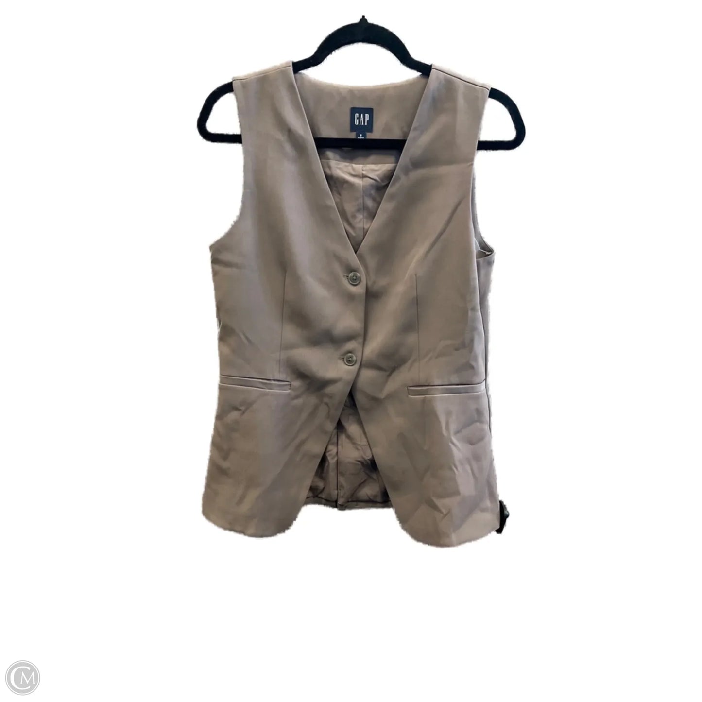 Vest Other By Gap In Grey, Size: S