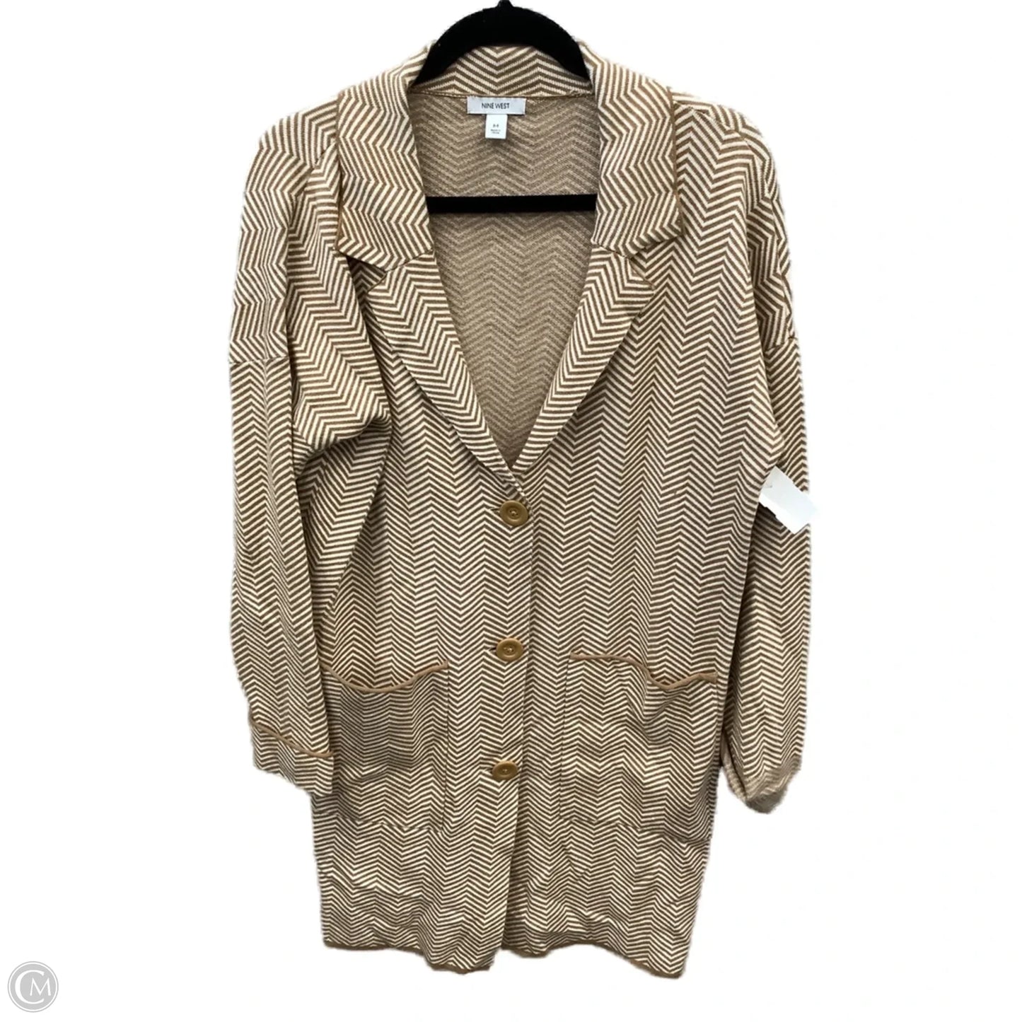 Jacket Other By Nine West Apparel In Tan, Size: L