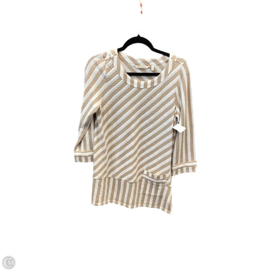 Top Long Sleeve By Soft Surroundings In Striped Pattern, Size: Xs
