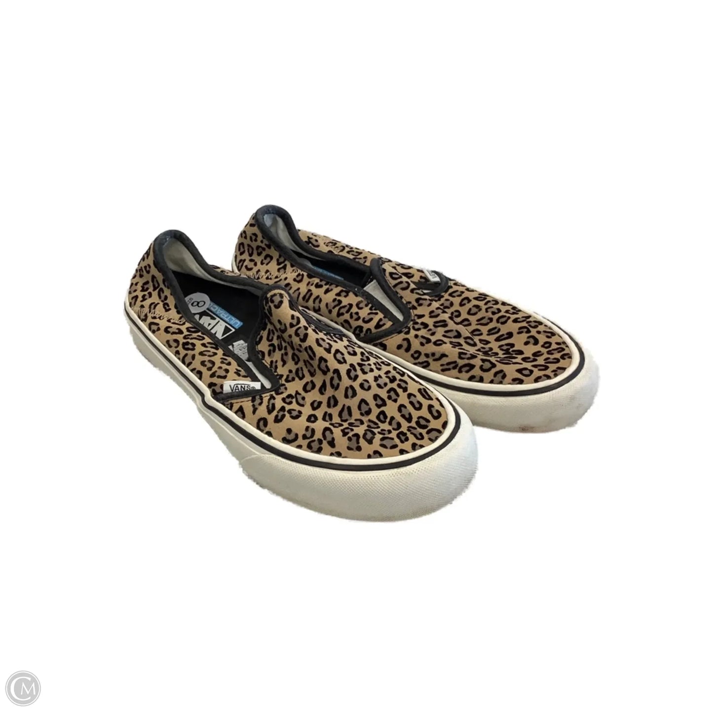 Shoes Sneakers By Vans In Animal Print, Size: 8