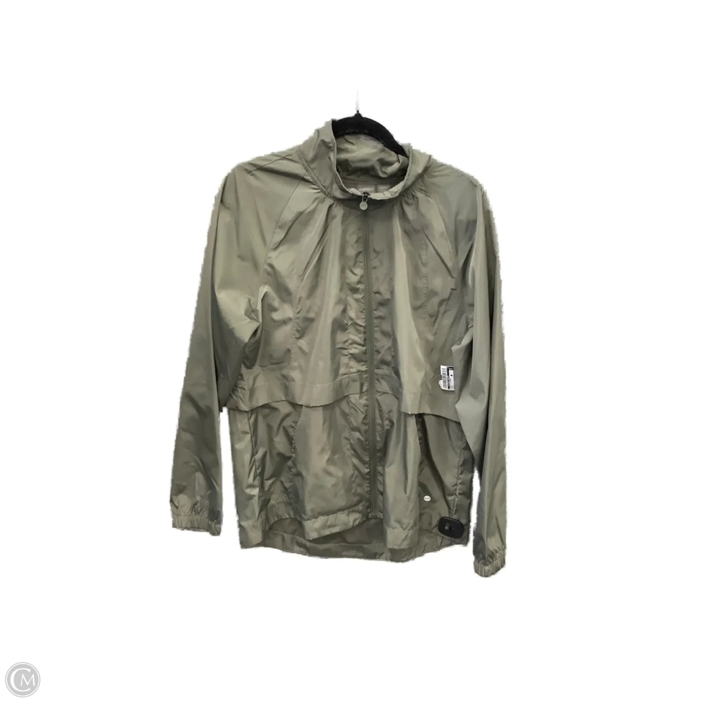 Athletic Jacket By Clothes Mentor In Green, Size: Xl
