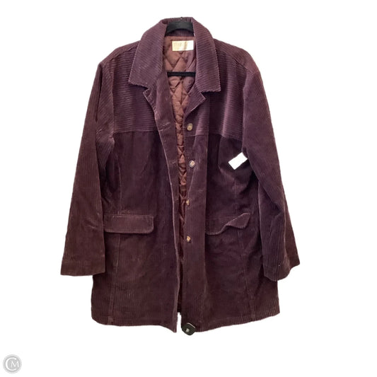 Jacket Other By Elisabeth In Purple, Size: 1x