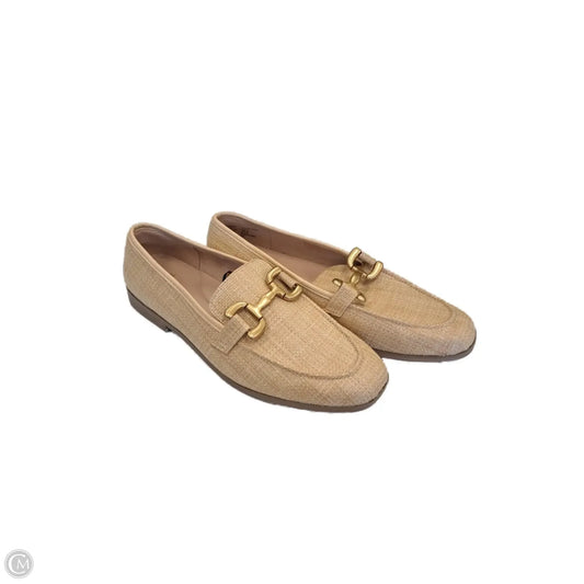 Shoes Flats By Time And Tru In Gold, Size: 11