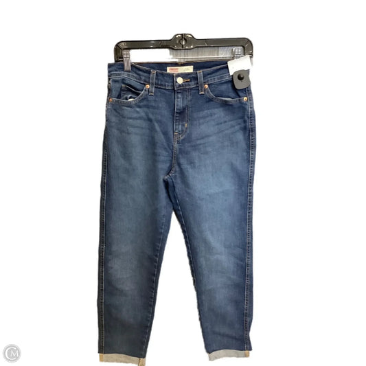 Jeans Boyfriend By Levis Signature In Blue Denim, Size: 2