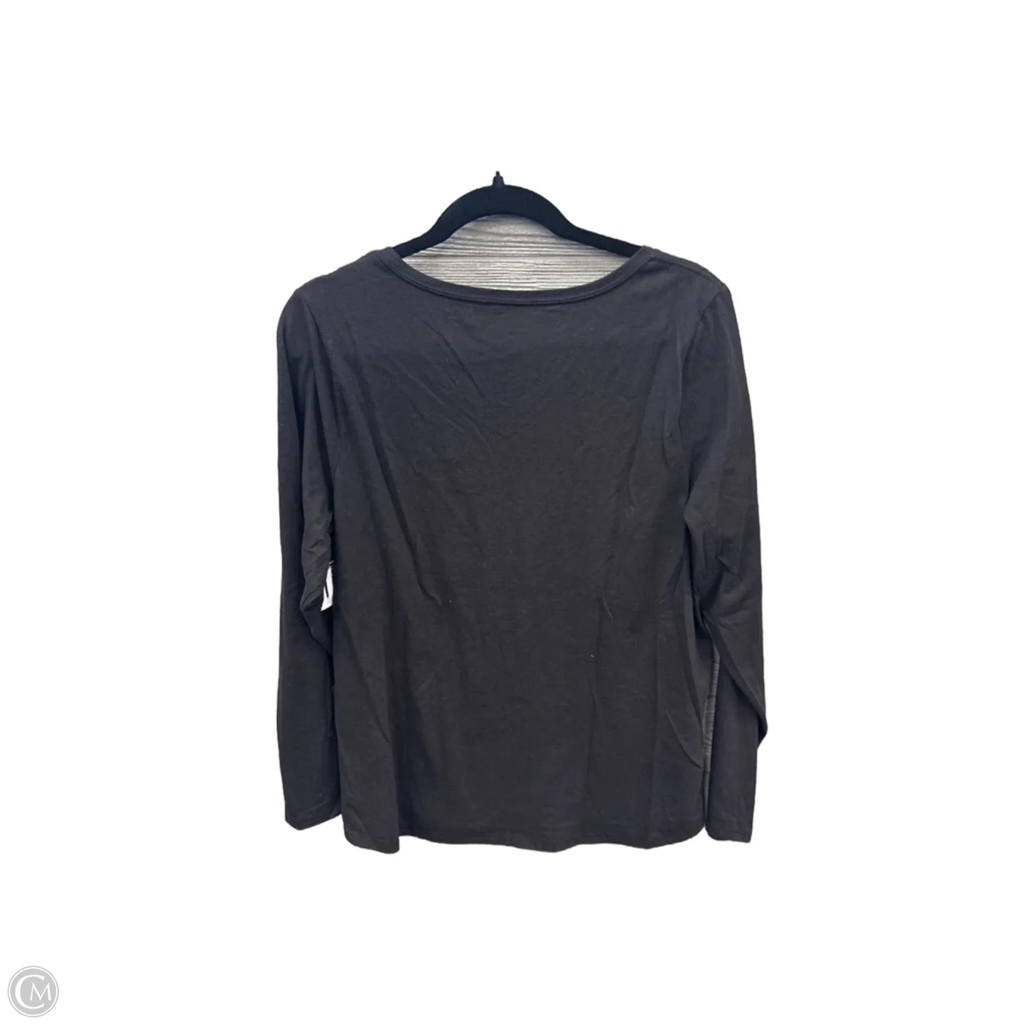 Top Long Sleeve By Evri In Black, Size: Xl