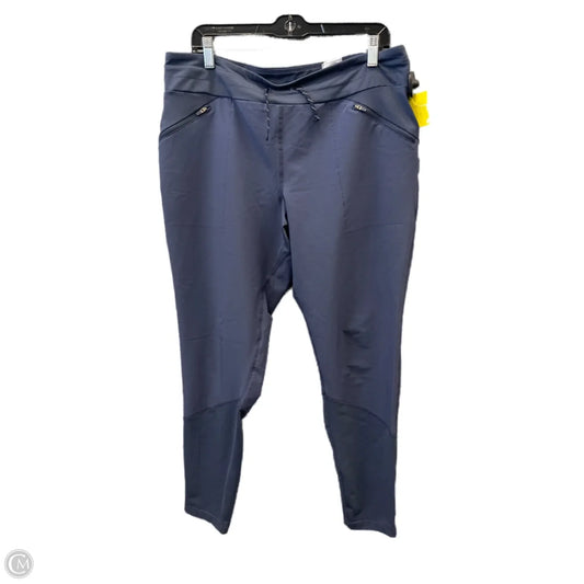 Athletic Pants By Columbia In Blue, Size: L