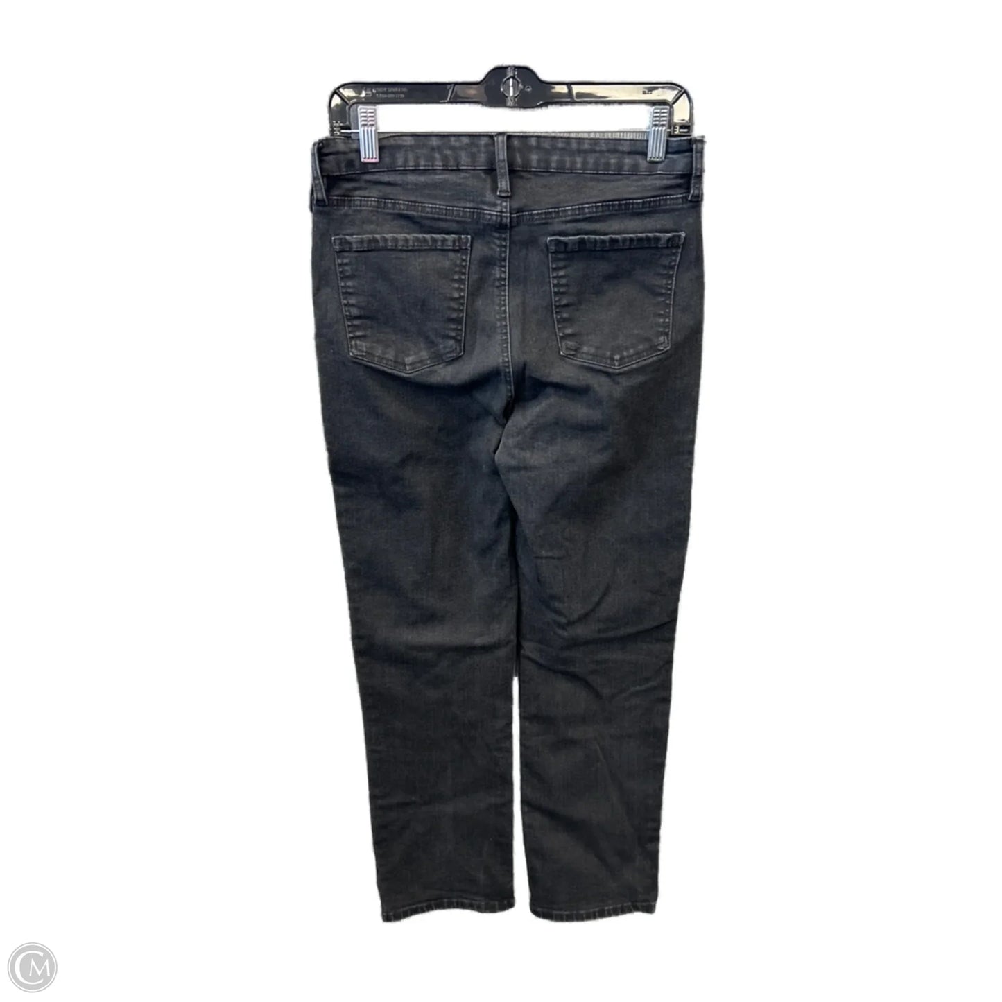 Jeans Straight By Buffalo David Bitton In Black Denim, Size: 8