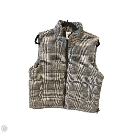 Vest Other By Grace + Karma In Plaid Pattern, Size: L