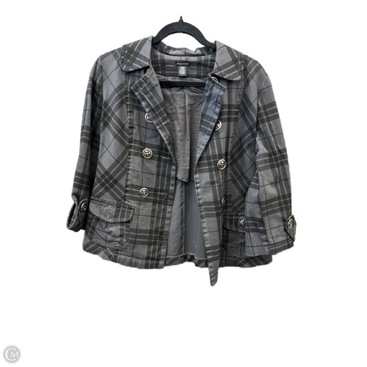 Blazer By Maurices In Grey, Size: L